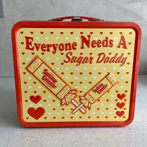 Sugar Daddy Red and Yellow Lunchbox